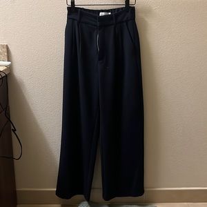 Abercrombie tailored wide leg dress pants